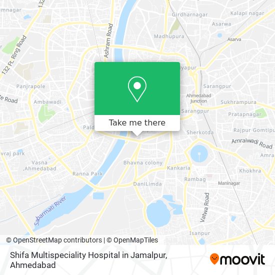 Shifa Multispeciality Hospital in Jamalpur map