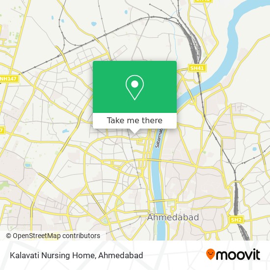 Kalavati Nursing Home map