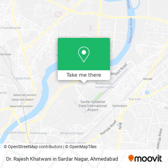 Dr. Rajesh Khatwani in Sardar Nagar map