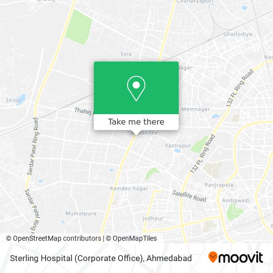 Sterling Hospital (Corporate Office) map