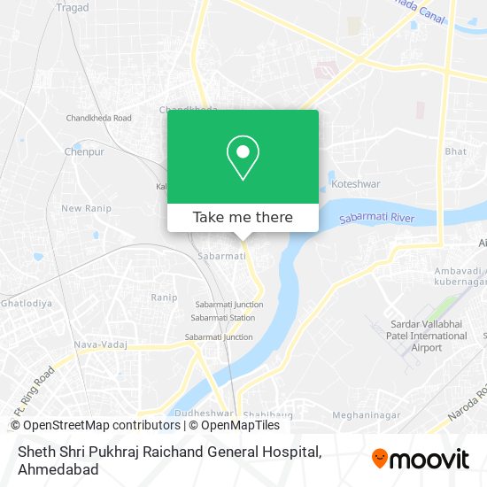 Sheth Shri Pukhraj Raichand General Hospital map