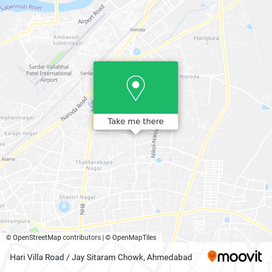 Hari Villa Road / Jay Sitaram Chowk map