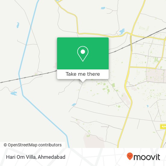 Hari Om Villa map