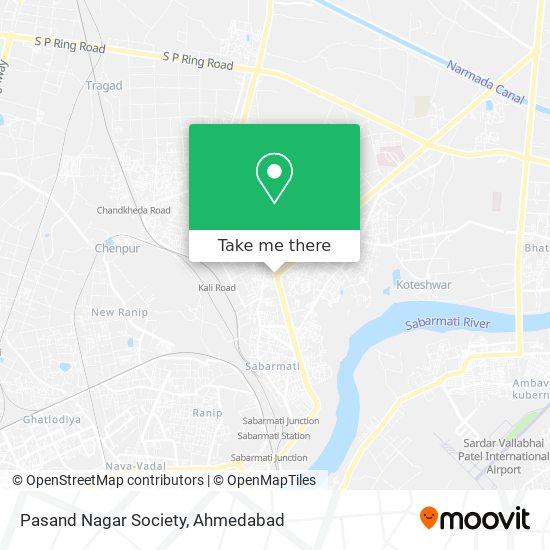 Pasand Nagar Society map