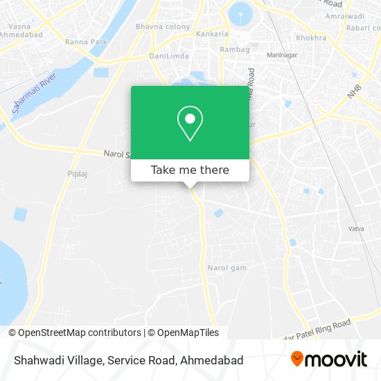 Shahwadi Village, Service Road map