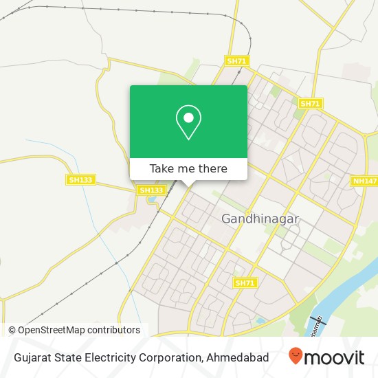 Gujarat State Electricity Corporation map