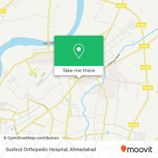 Sushrut Orthopedic Hospital map