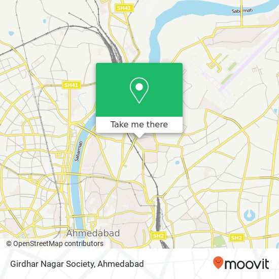 Girdhar Nagar Society map