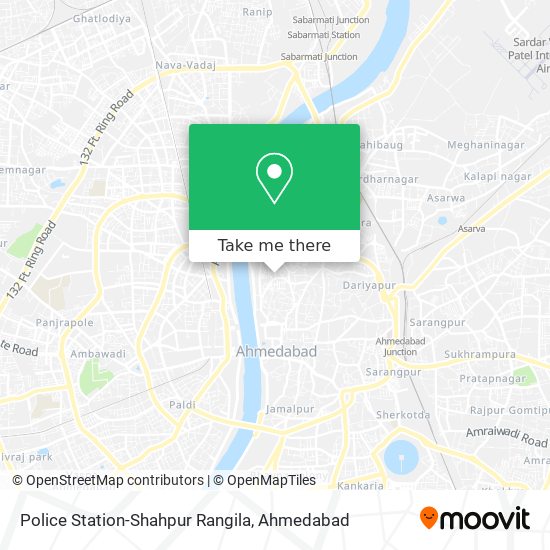 Police Station-Shahpur Rangila map