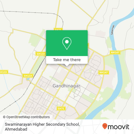 Swaminarayan Higher Secondary School map