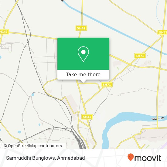 Samruddhi Bunglows map