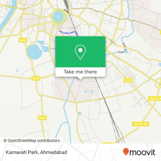 Karnavati Park map