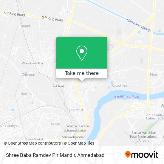Shree Baba Ramdev Pir Mandir map