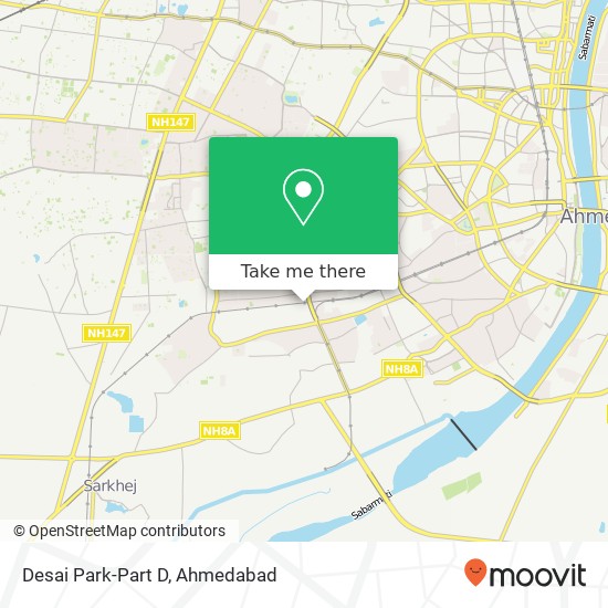 Desai Park-Part D map