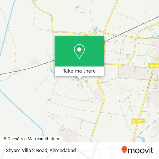 Shyam Villa 2 Road map
