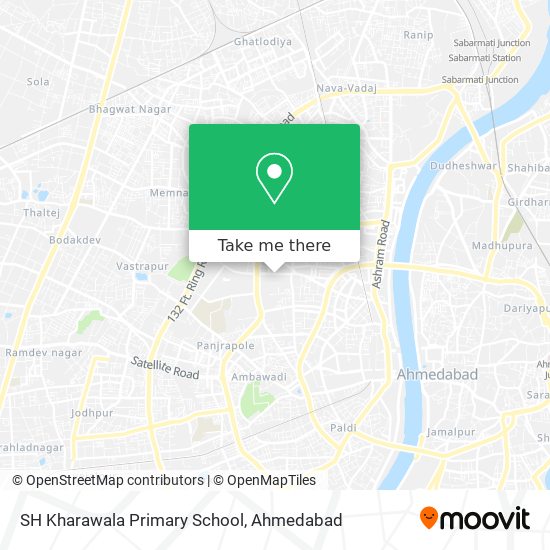 SH Kharawala Primary School map