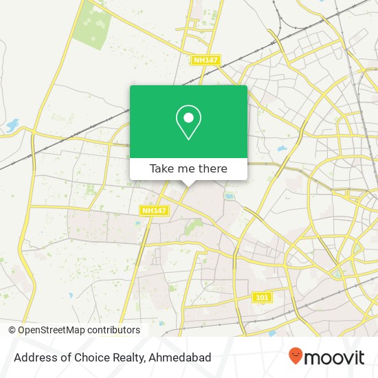 Address of Choice Realty map