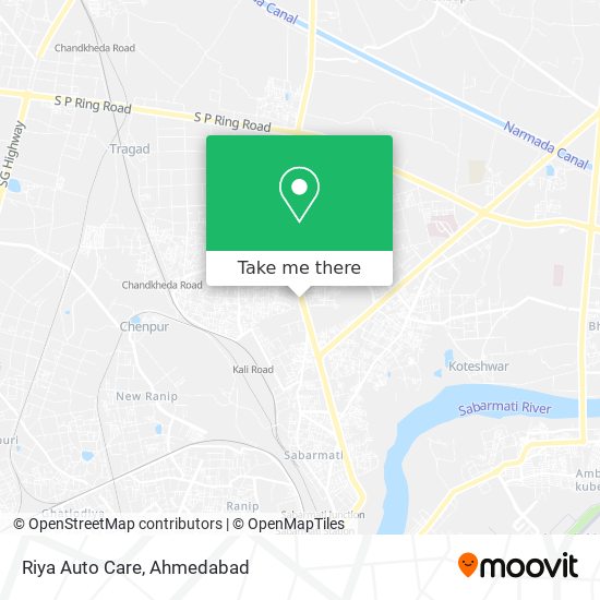 Riya Auto Care map