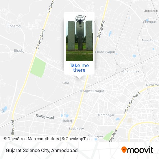 Gujarat Science City map