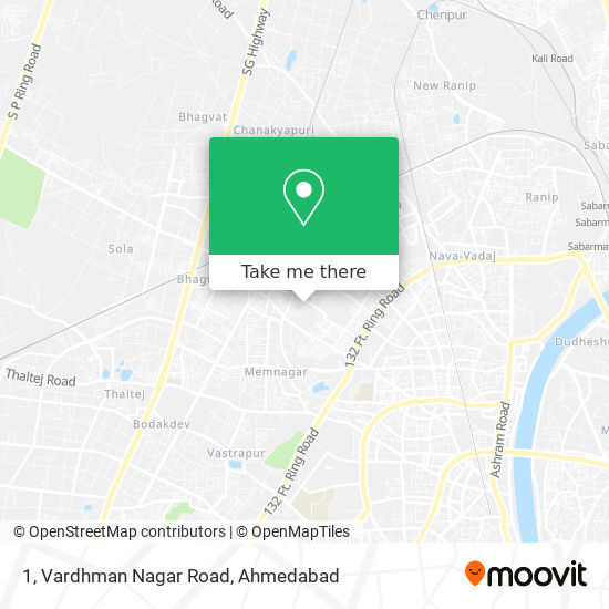 1, Vardhman Nagar Road map