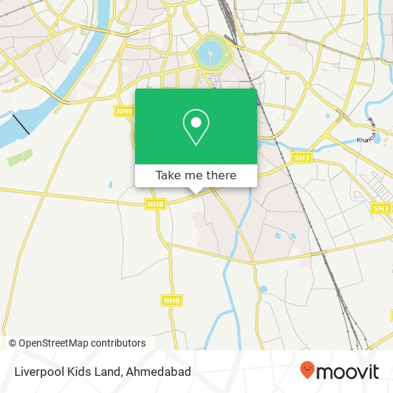 Liverpool Kids Land, Service Road Ahmedabad 382443 GJ map