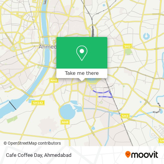 Cafe Coffee Day map