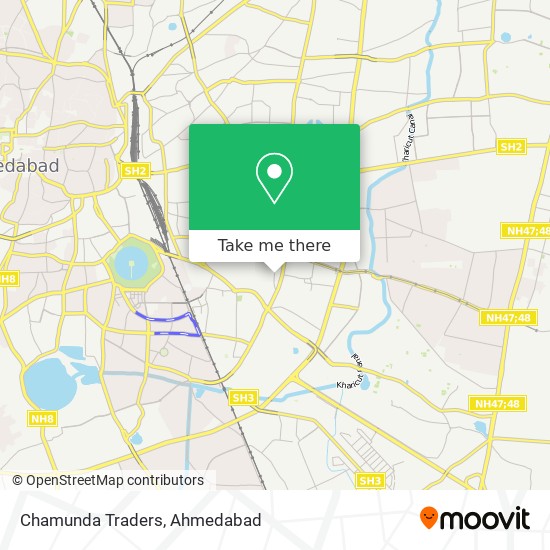 Chamunda Traders map