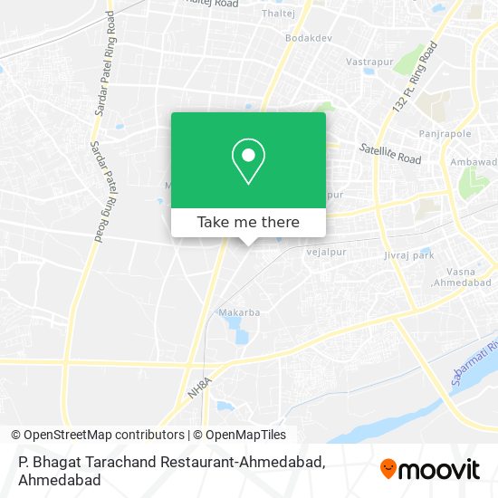P. Bhagat Tarachand Restaurant-Ahmedabad map