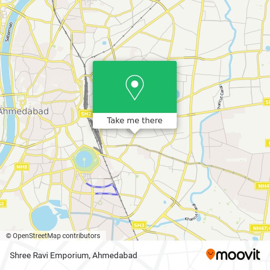 Shree Ravi Emporium map