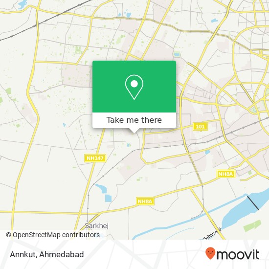 Annkut, Anand Nagar Road Ahmedabad 380015 GJ map