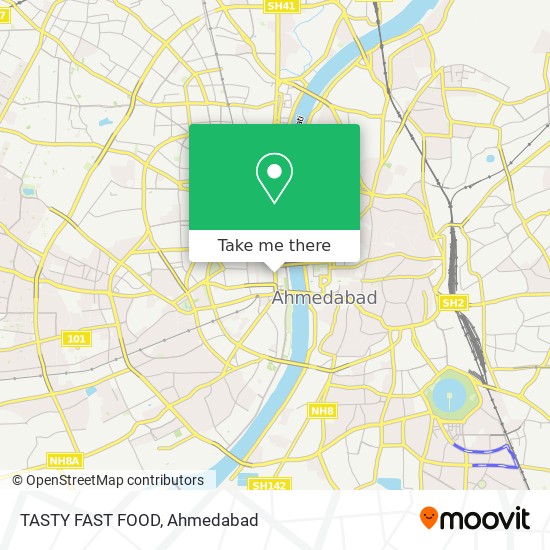 TASTY FAST FOOD map