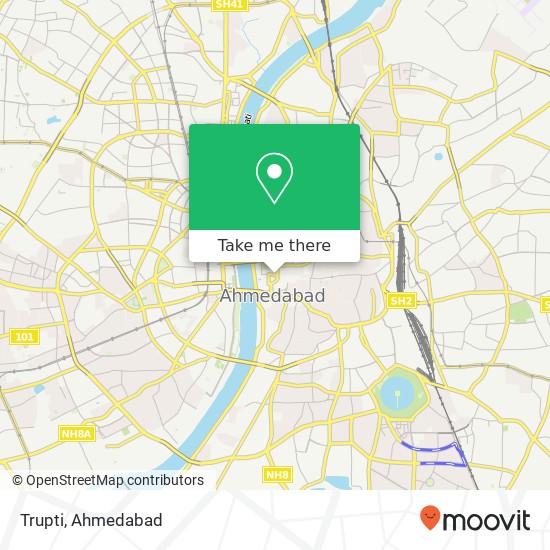 Trupti, Lal Darwaja Road Ahmedabad 380001 GJ map