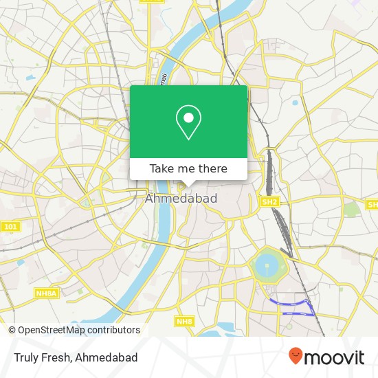 Truly Fresh, Court Road Ahmedabad 380001 GJ map