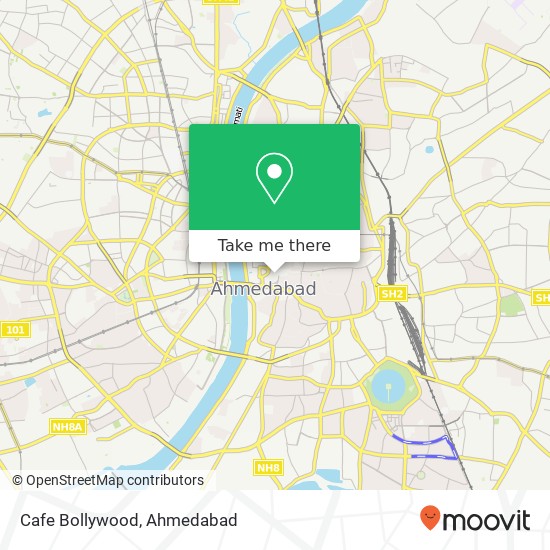 Cafe Bollywood, Court Road Ahmedabad 380001 GJ map
