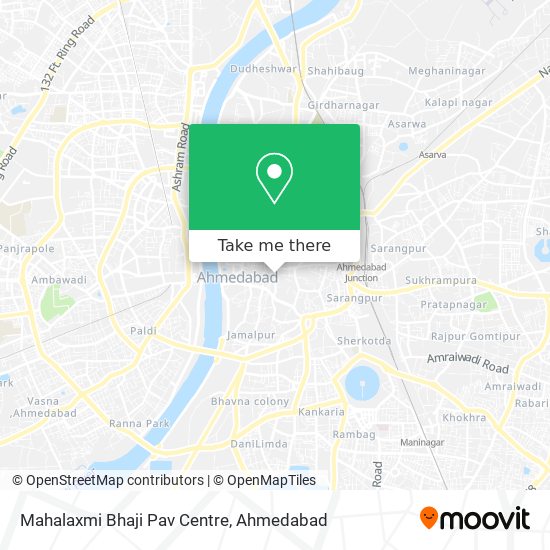 Mahalaxmi Bhaji Pav Centre map