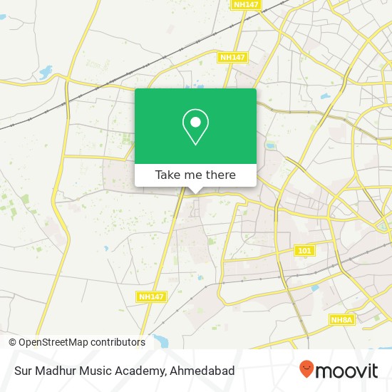 Sur Madhur Music Academy, Janmarg Ahmedabad 380015 GJ map