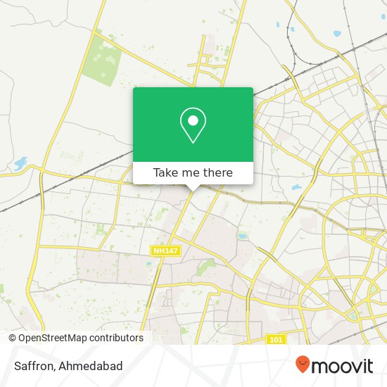 Saffron, Service Road Ahmedabad 380054 GJ map