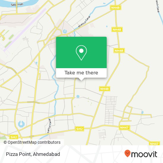 Pizza Point, Ahmedabad GJ map