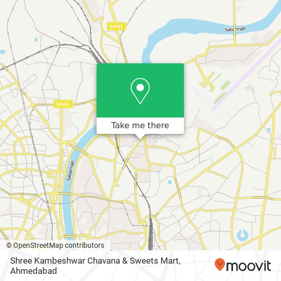 Shree Kambeshwar Chavana & Sweets Mart, Shahibaug Road Ahmedabad 380004 GJ map