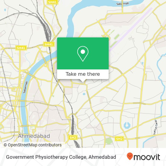 Government Physiotherapy College map
