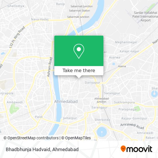 Bhadbhunja Hadvaid map