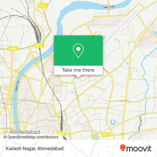 Kailash Nagar map