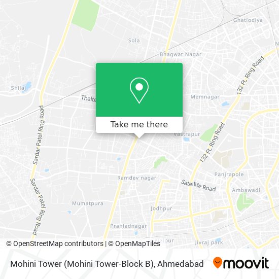 Mohini Tower (Mohini Tower-Block B) map