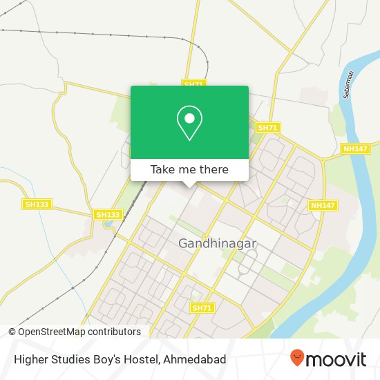 Higher Studies Boy's Hostel map