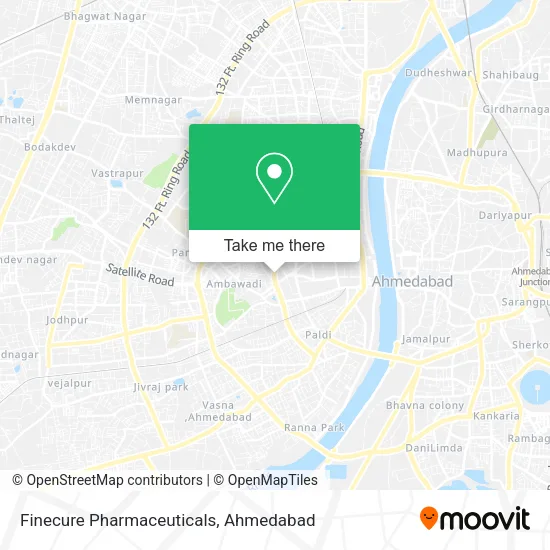 Finecure Pharmaceuticals map