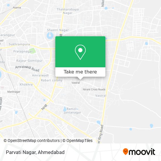 Parvati Nagar map