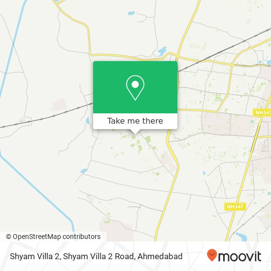 Shyam Villa 2, Shyam Villa 2 Road map