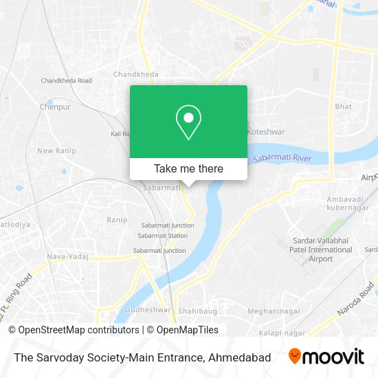 The Sarvoday Society-Main Entrance map