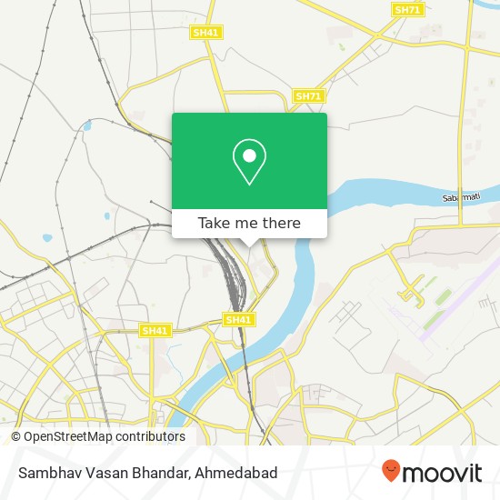 Sambhav Vasan Bhandar map