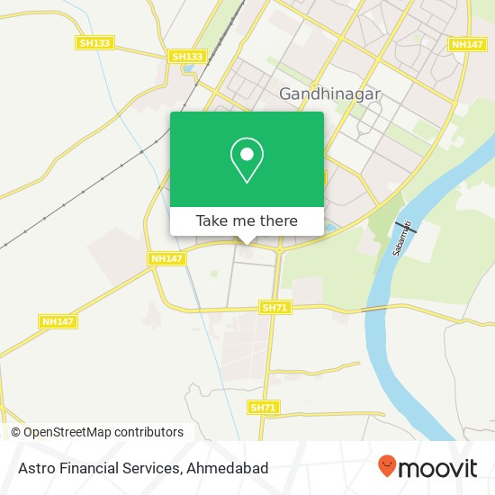 Astro Financial Services map